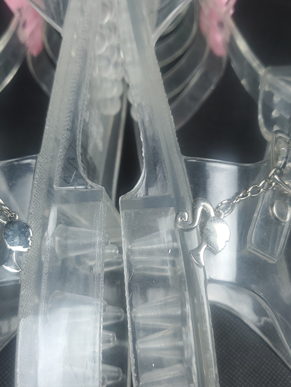 Clear Jelly Sandals Barbie x Forever 21 Exclusive Collaboration Women's Size 10 - Picture 15 of 15